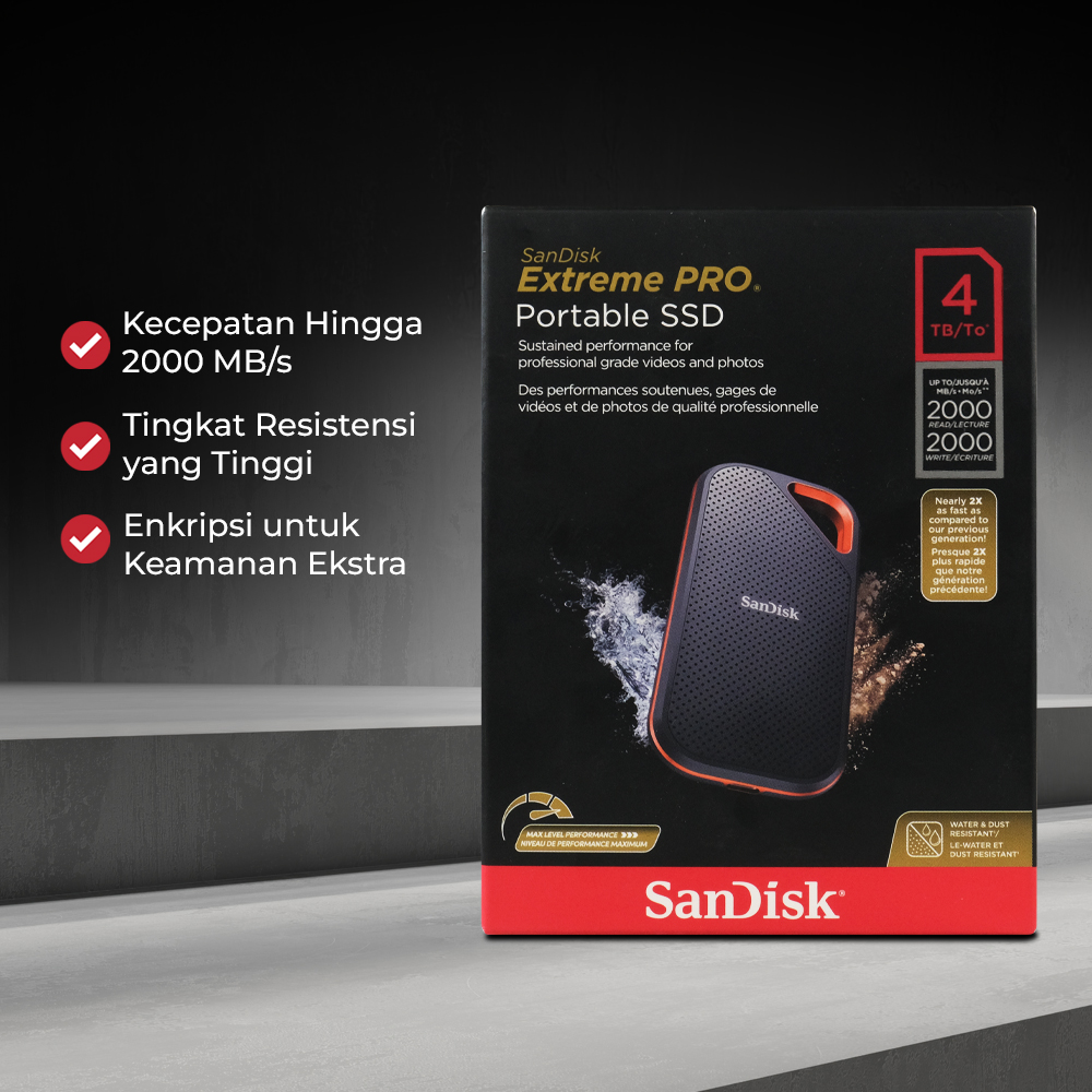 SanDisk Hard SSD 4T 2000MB