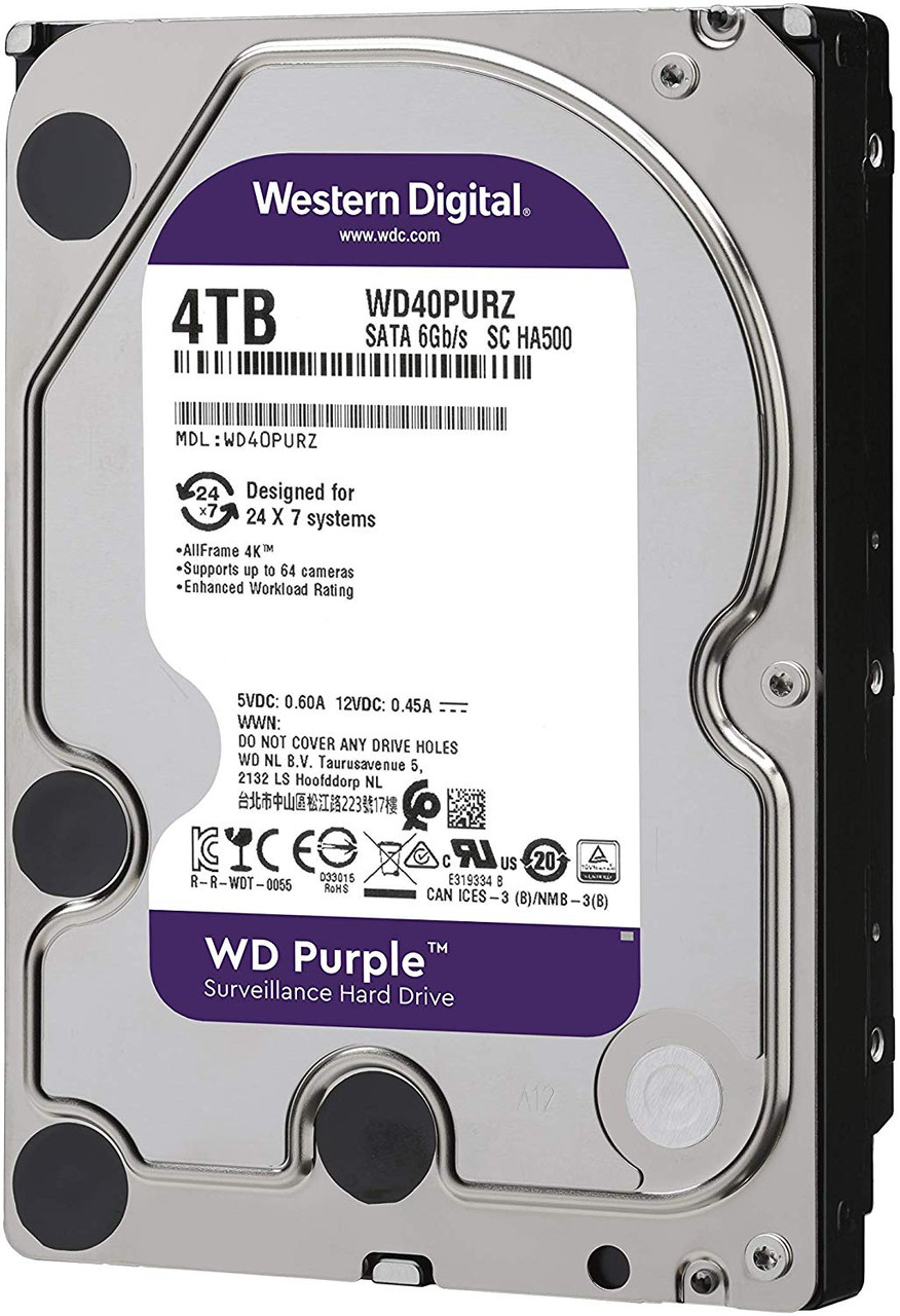 Hard Wd Purple 4TB Original