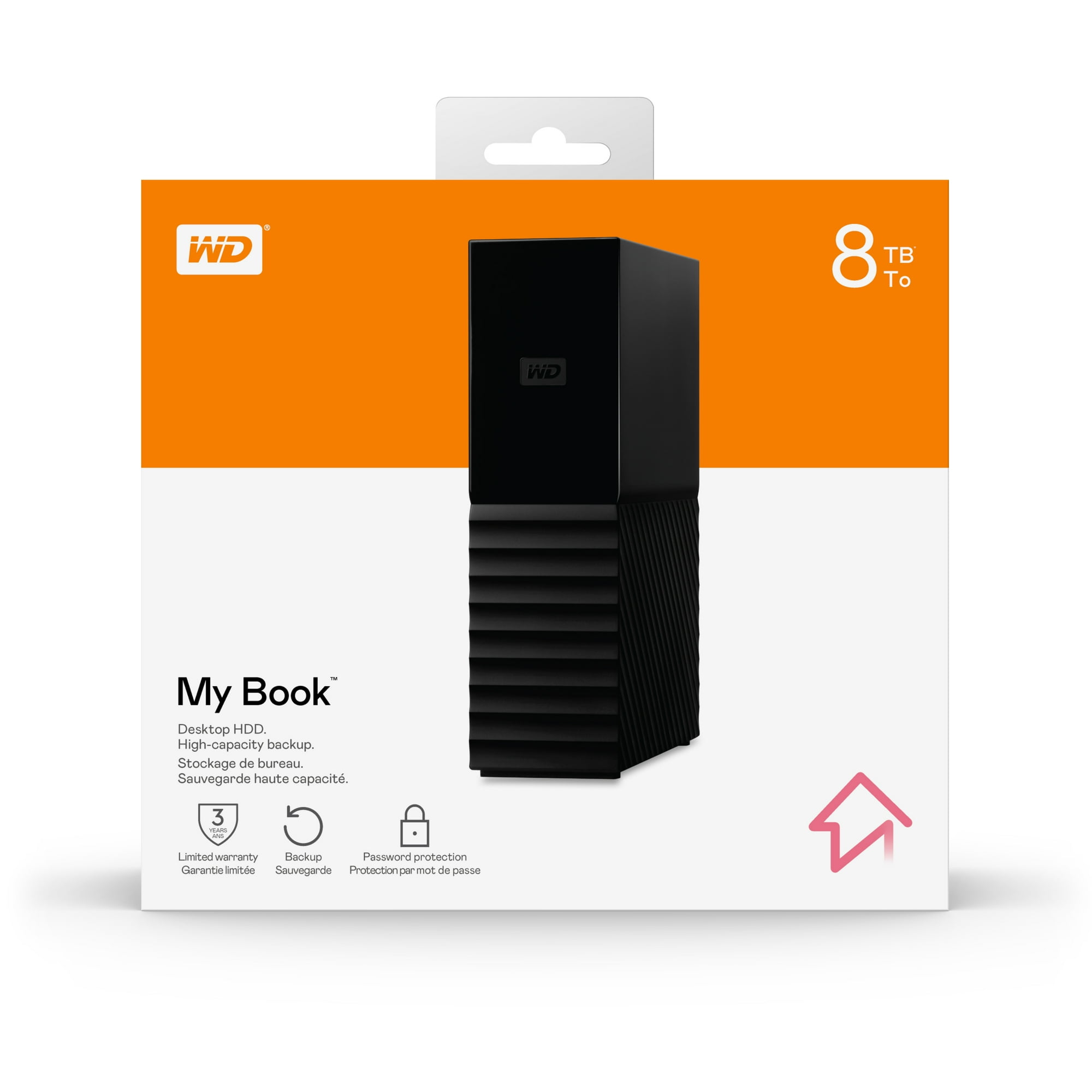 Hard Wd Mybook 8TB