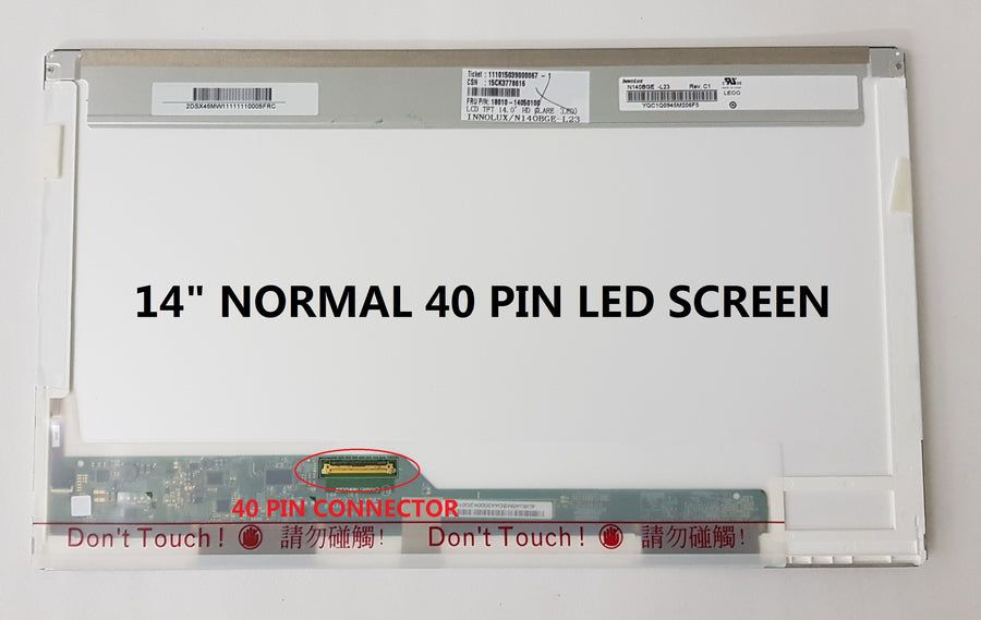 Laptop Screen 15.6 Normal 40 pin